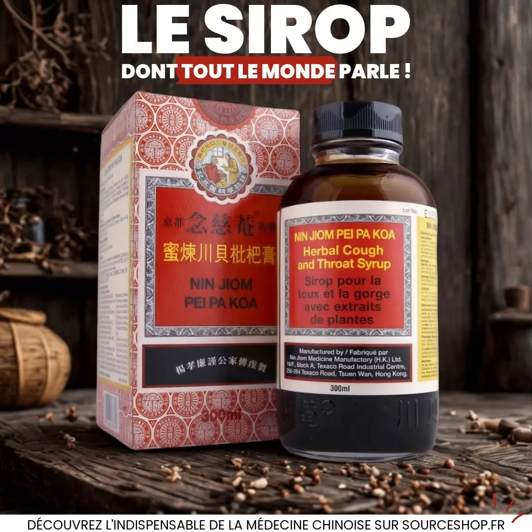 Sirop Nin Jiom Pei Pa Koa contre la toux - 150ml ou 300ml
