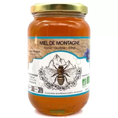 Miel de Montagne Bio des Pyrénées - Ferme de Charmagat