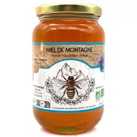Miel de Montagne Bio des Pyrénées - Ferme de Charmagat