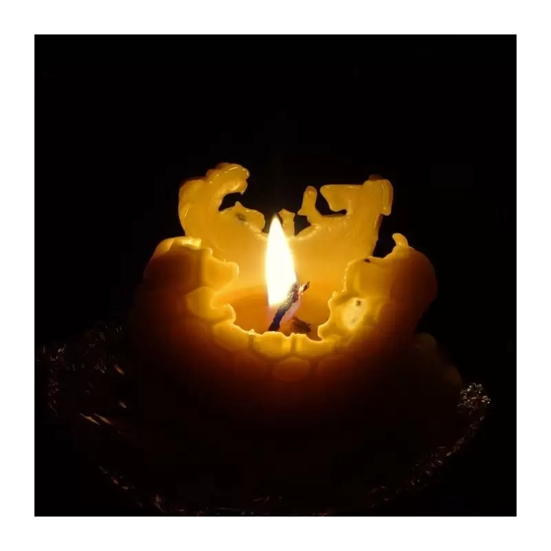 Coffret bougies en cire d’abeille | Cadeau artisanal Made in Jura