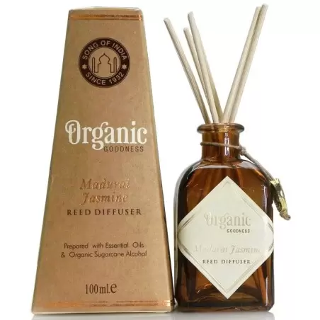 Diffuseur de parfum Jasmin - Madurai Jasmine - Organic Goodness
