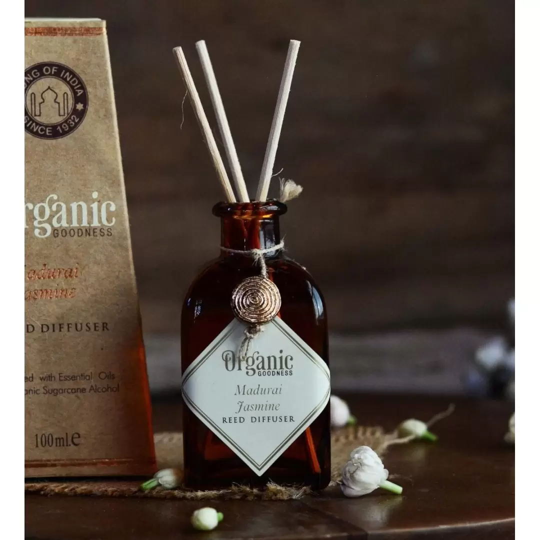 Diffuseur de parfum Jasmin - Madurai Jasmine - Organic Goodness