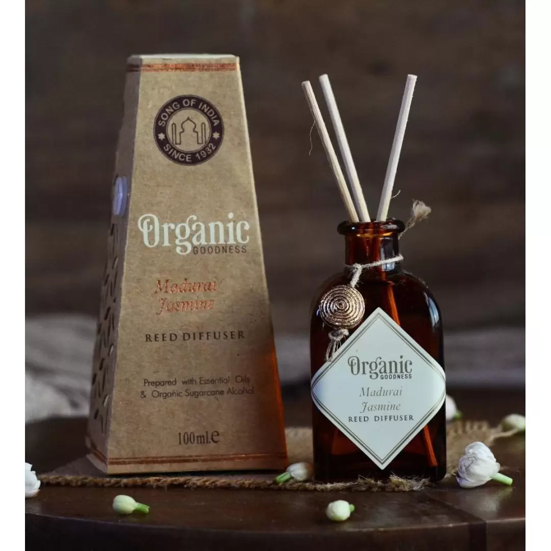 Diffuseur de parfum Jasmin - Madurai Jasmine - Organic Goodness