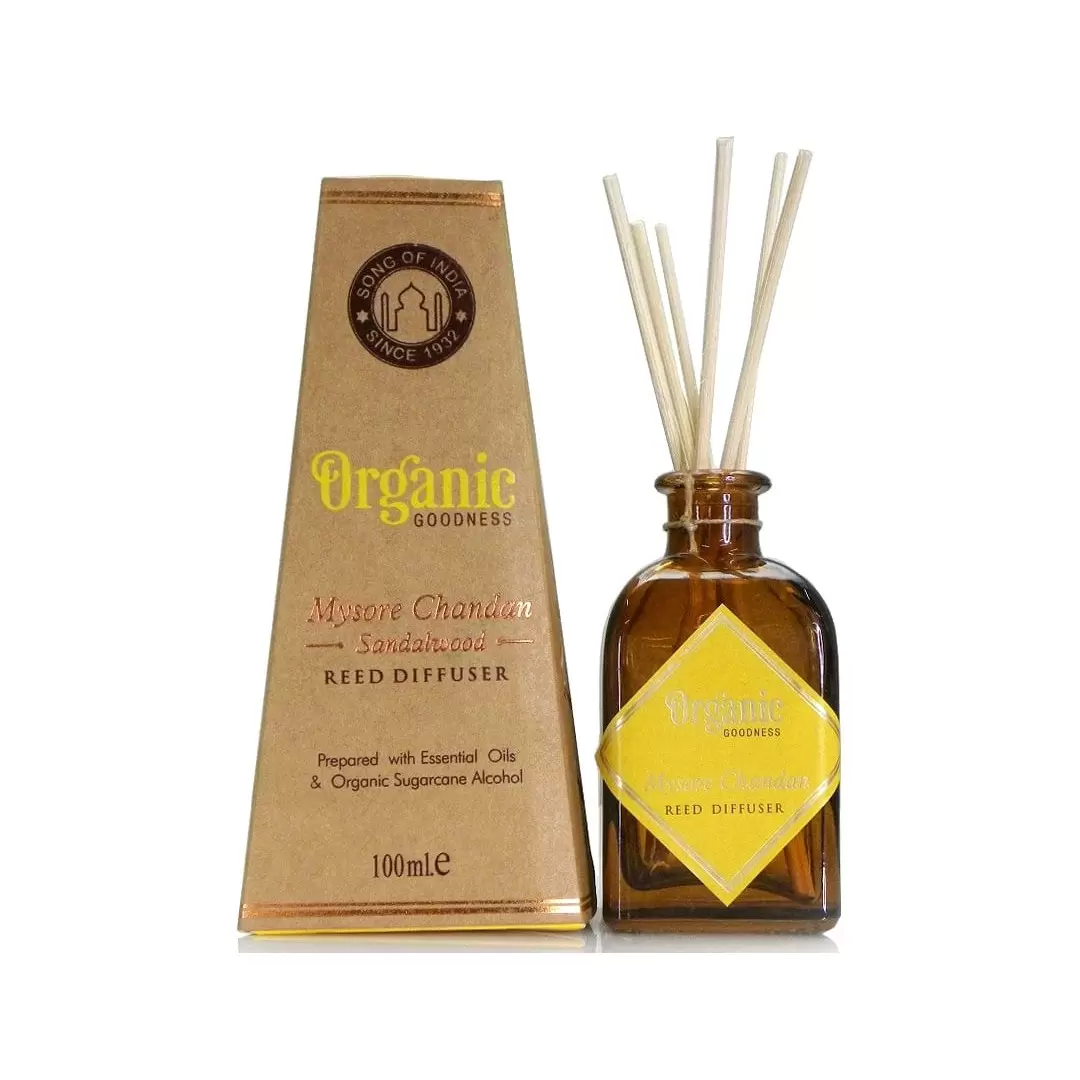 Diffuseur de parfum Santal - Mysore Chandan - Organic Goodness