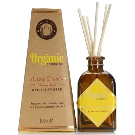 Diffuseur de parfum Santal - Mysore Chandan - Organic Goodness