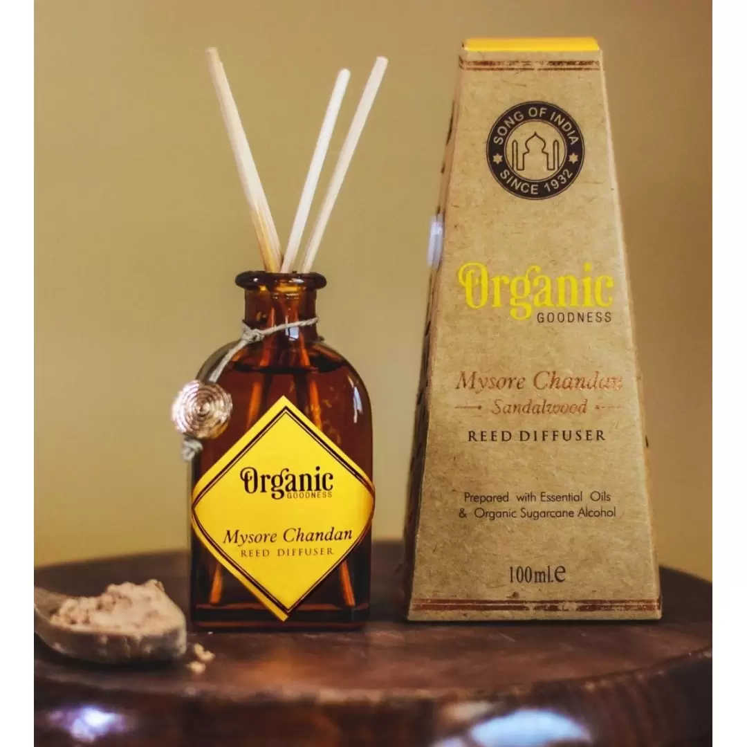 Diffuseur de parfum Santal - Mysore Chandan - Organic Goodness