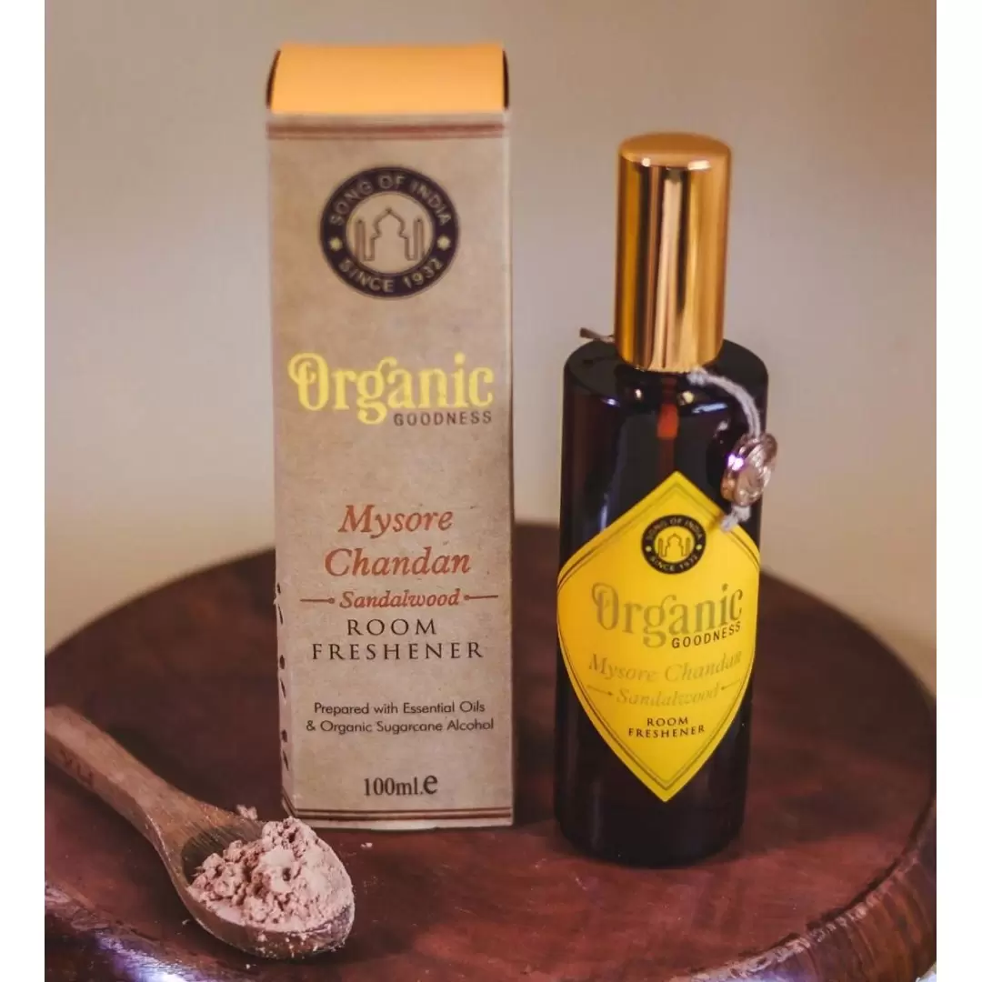 Parfum d’ambiance bois de santal - Mysore Chandan - Organic Goodness