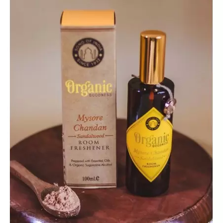 Parfum d’ambiance bois de santal - Mysore Chandan - Organic Goodness