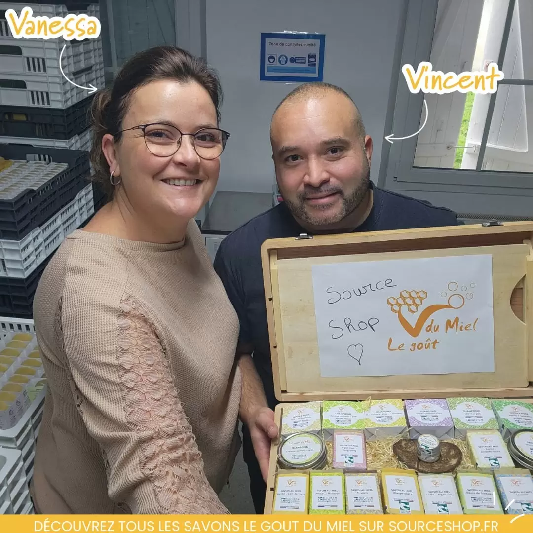 Savon BIO au miel & propolis - 100g - Le Goût du Miel