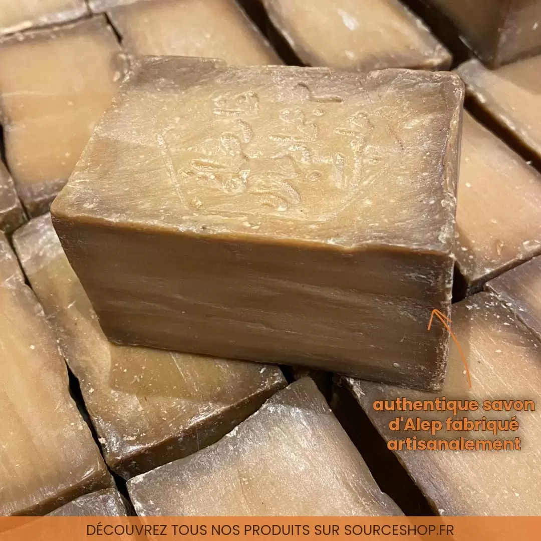 Authentique savon d'Alep 40% - 185g - vrac