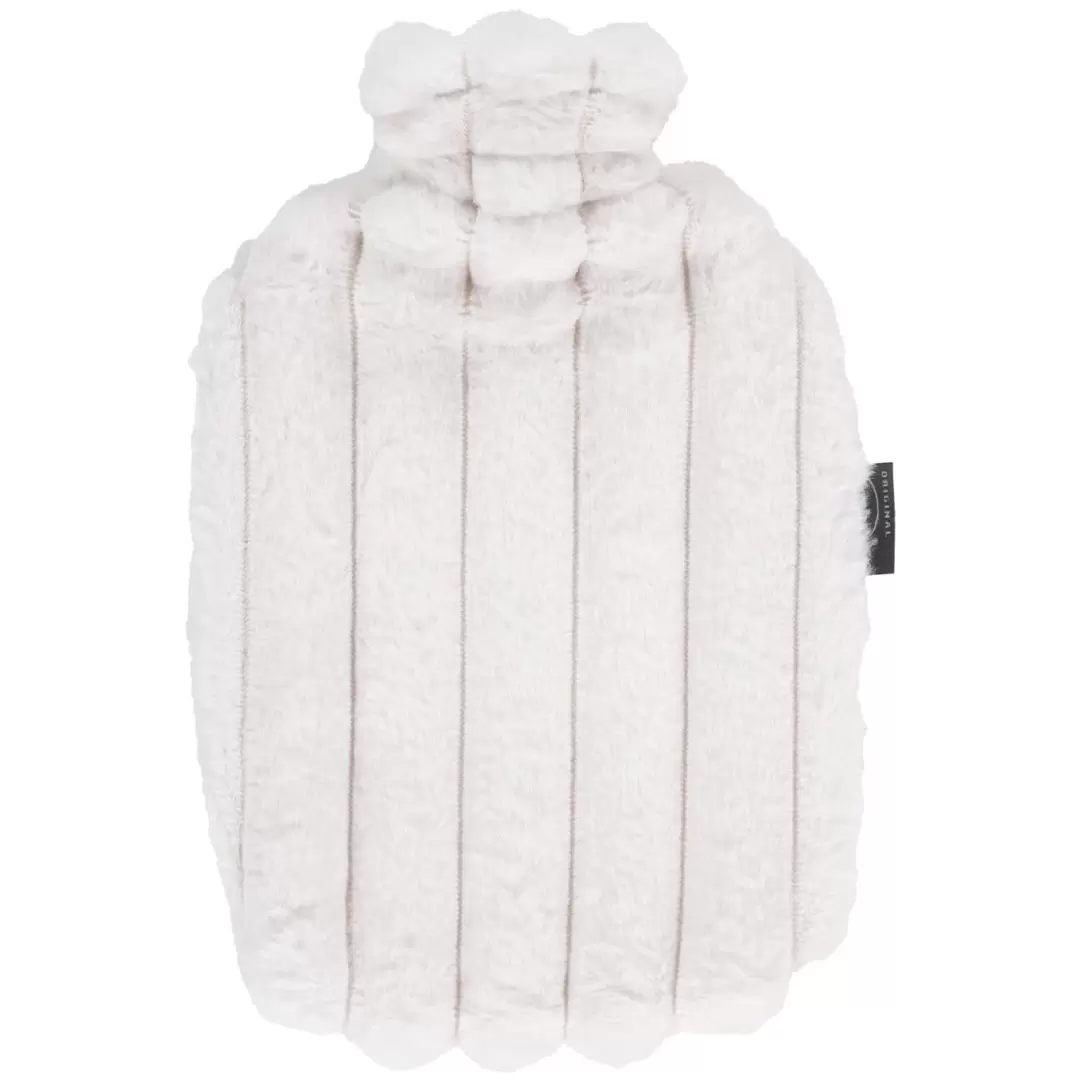 Bouillotte à eau Polaire Blanc 2L – Fabrication Allemande 🇩🇪