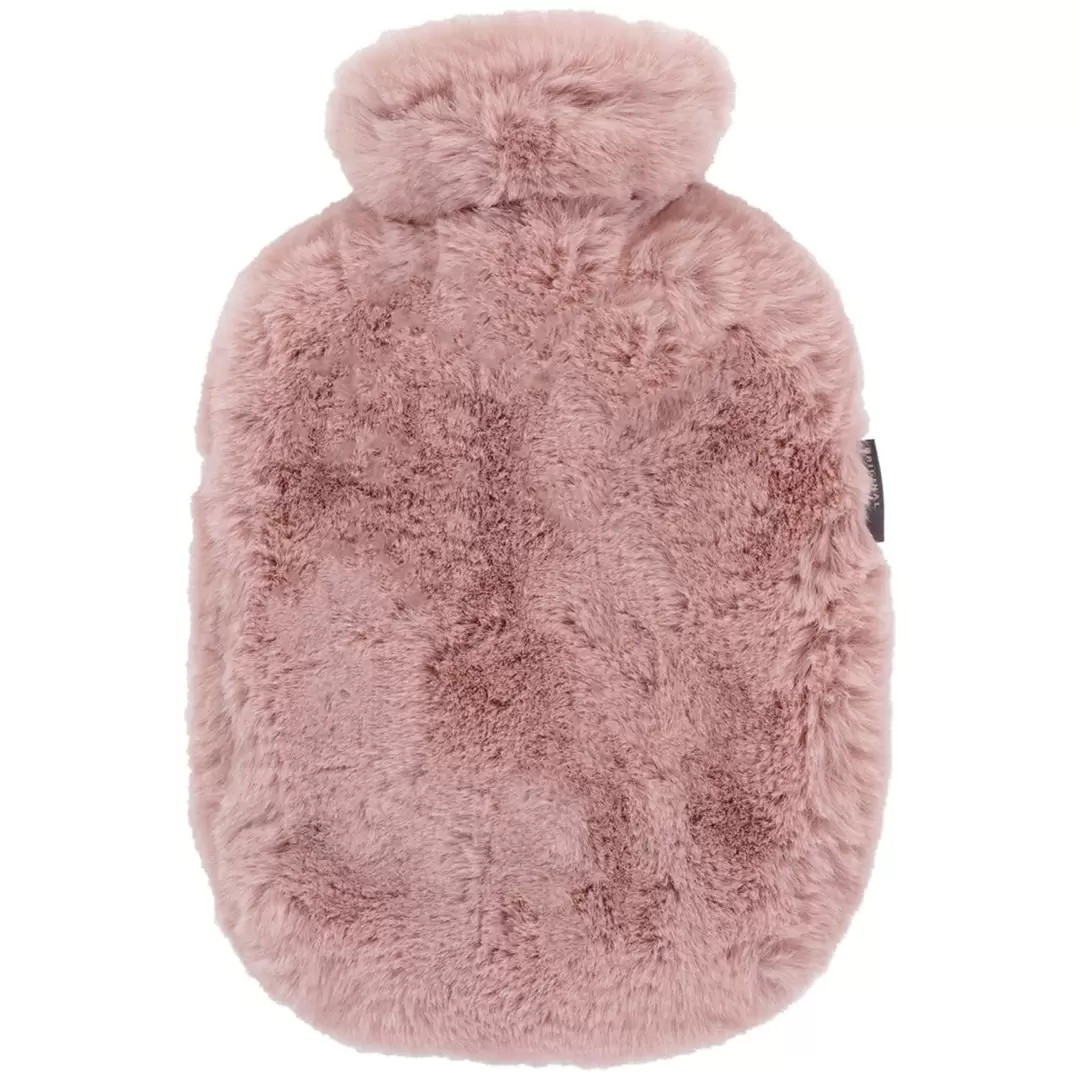 Bouillotte à eau Polaire rose 2L – Fabrication Allemande