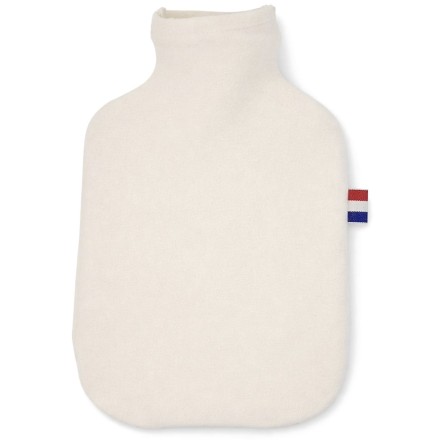 Housse de bouillotte à eau en coton bio écru – Fabrication française