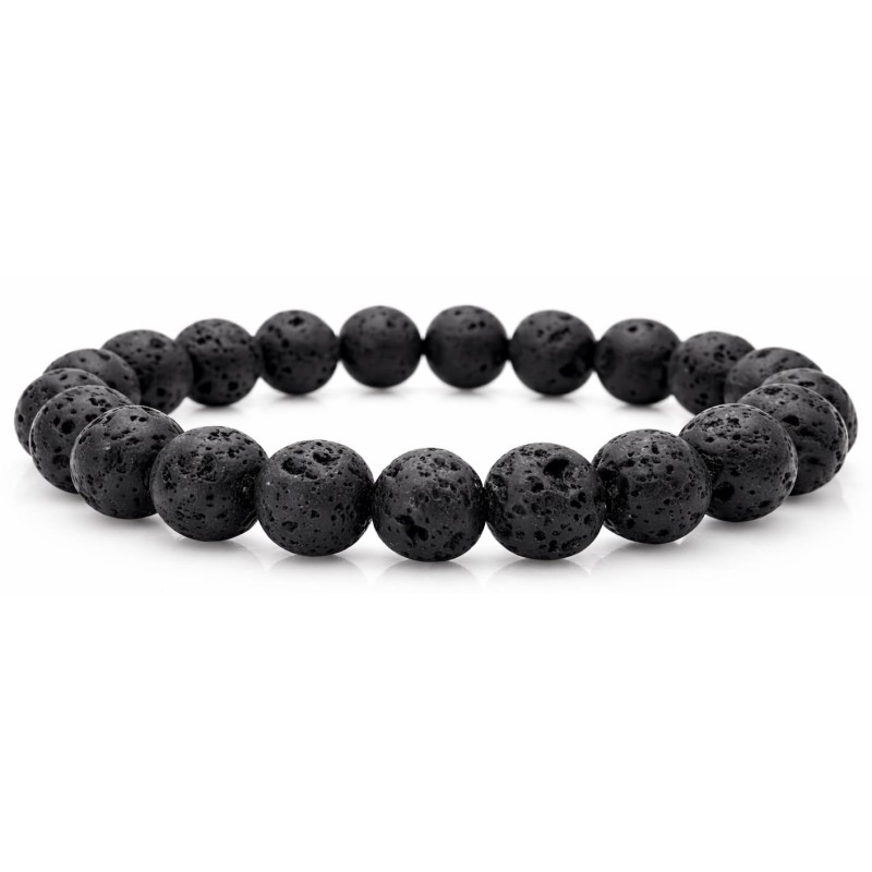 Bracelet Pierre de Lave – Qualité A – Pierre naturelle