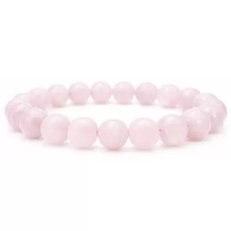 Bracelet Quartz Rose – Qualité A – Pierre naturelle