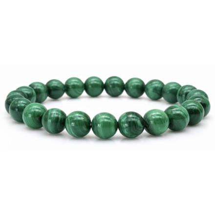 Bracelet Malachite - Qualité AA