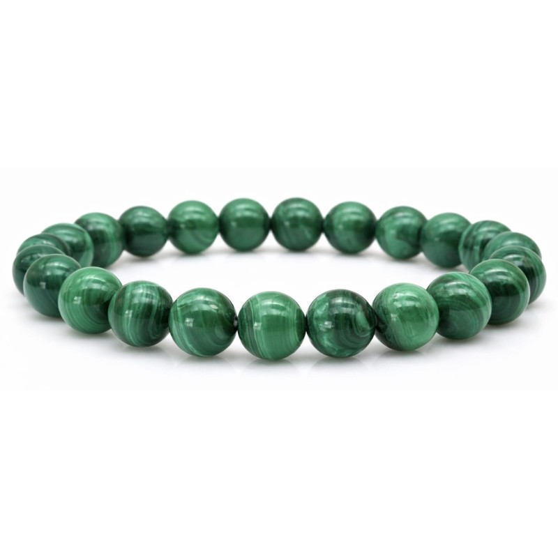 Bracelet Malachite - Qualité AA
