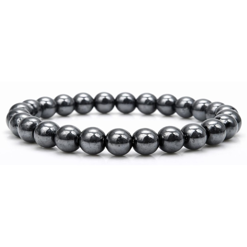 Bracelet Hématite - Qualité A