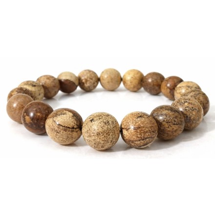 Bracelet Jaspe Paysage - Qualité A