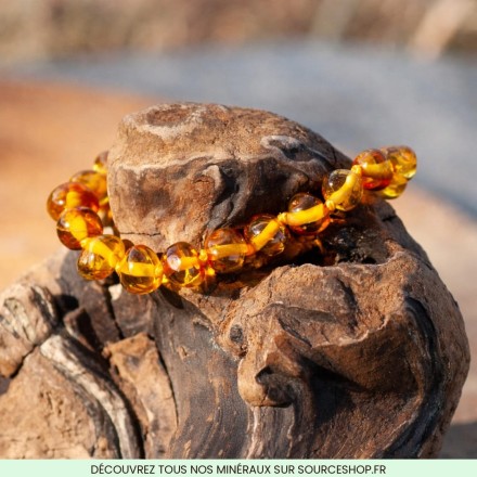 Bracelet Ambre bébé - Artisanal - 123Ambre