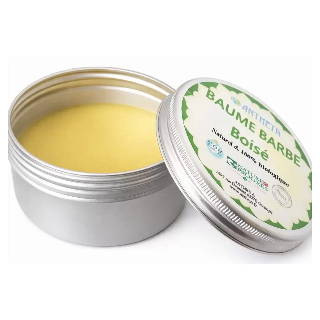Baume soin barbe boisé BIO - 50g - Antheya