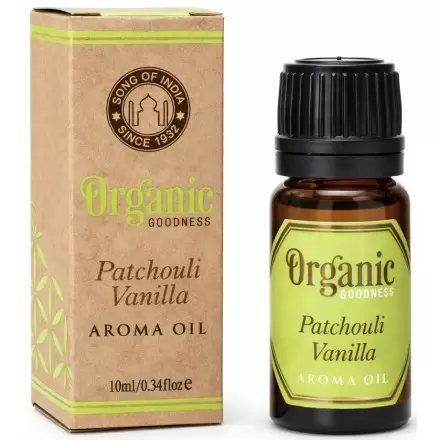 Huile aromatique Patchouli Vanille - 10ml - Organic Goodness