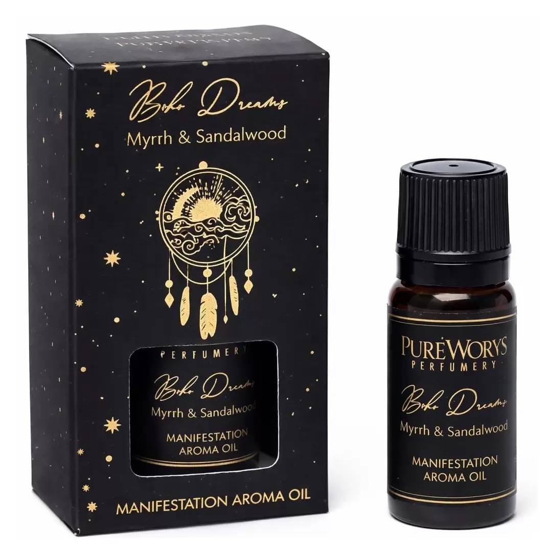 Huile aromatique Myrrhe & Santal - Boho Dreams - PureWorks Perfumery
