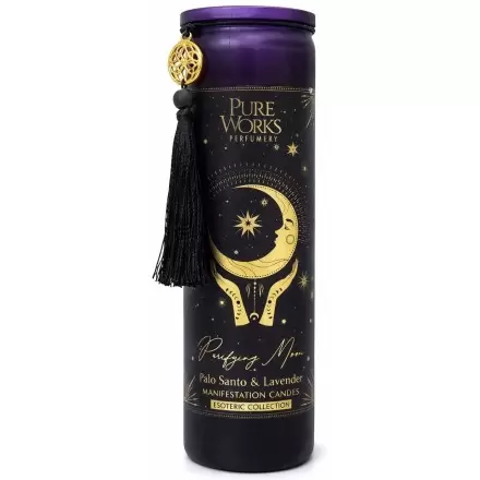 Bougie parfumée Palo Santo & Lavande - Purifying Moon - PureWorks