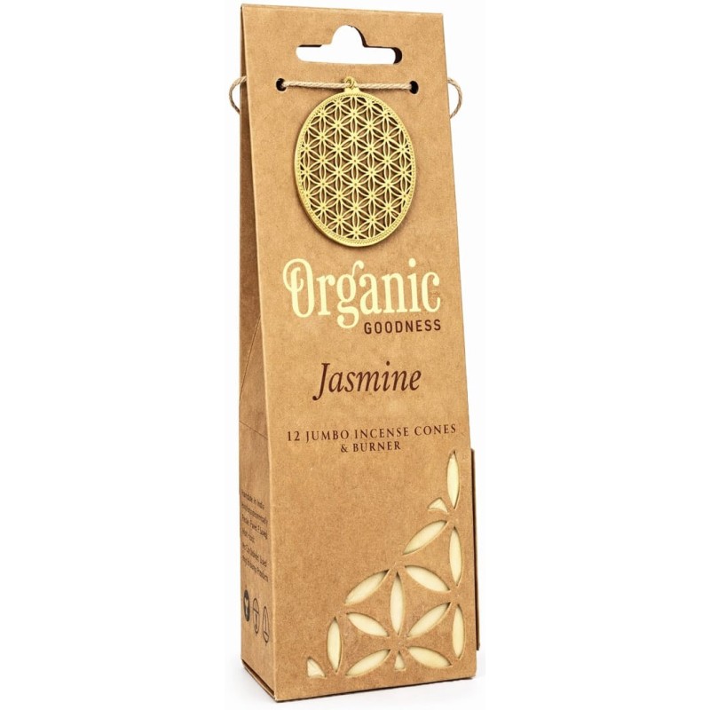 Cônes d'encens Jasmin - Organic Goodness