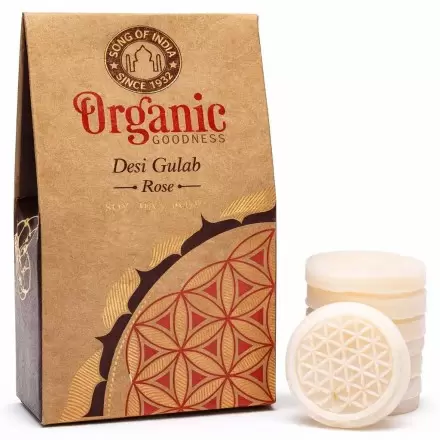 Fondant parfumé Rose - Desi Gulab - Organic Goodness