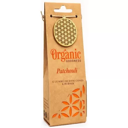 Cônes d'encens Patchouli - Organic Goodness