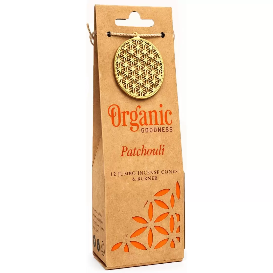 Cônes d'encens Patchouli - Organic Goodness
