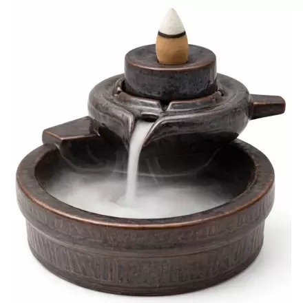 Brûle encens à refoulement Moulin en céramique - Backflow