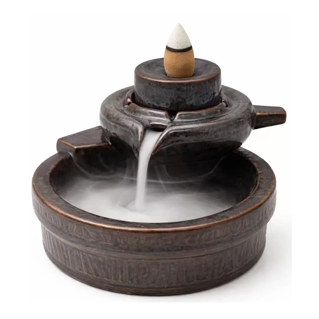 Brûle encens à refoulement Moulin en céramique - Backflow