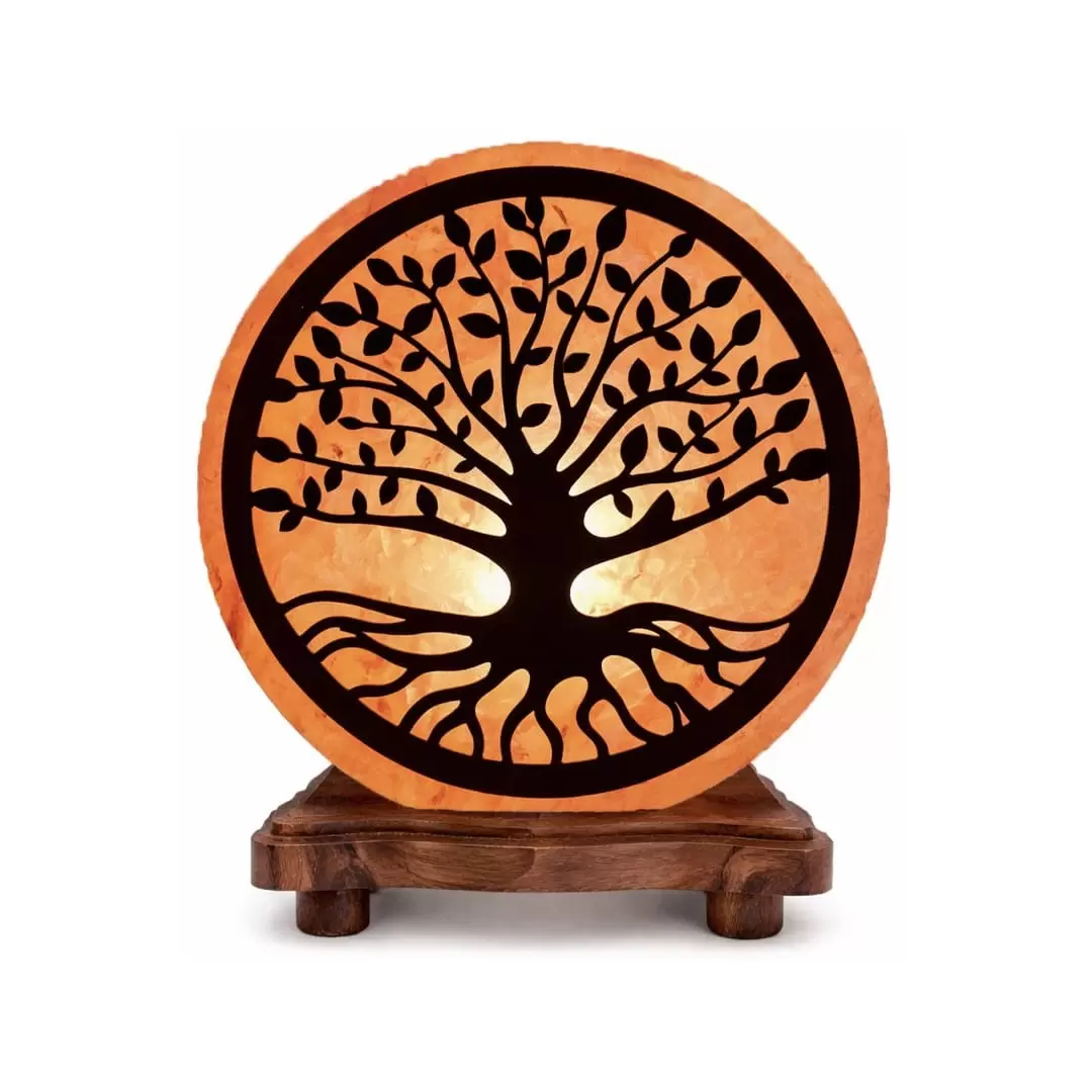 Lampe de sel de l'Himalaya Arbre de Vie - 5kg