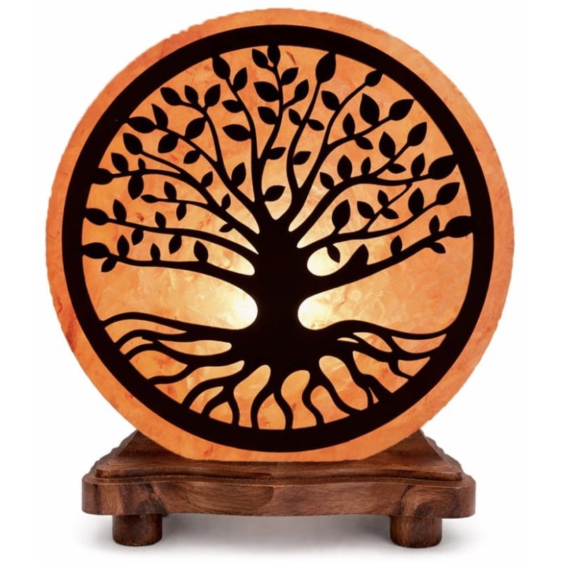 Lampe de sel de l'Himalaya Arbre de Vie - 5kg