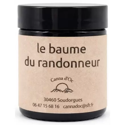 Baume du Randonneur BIO au Chanvre – 30ml – Canna d'Oc