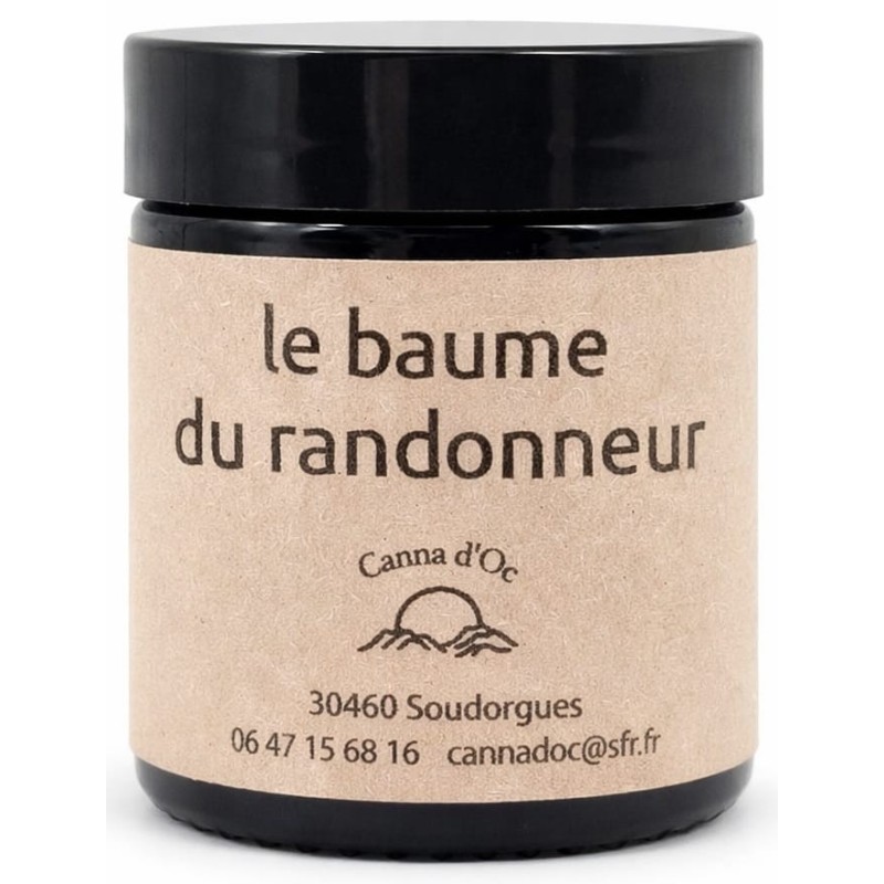 Baume du Randonneur BIO au Chanvre – 30ml – Canna d'Oc