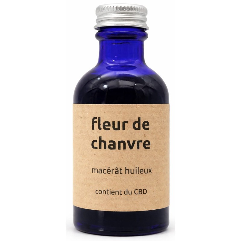 Macérât de chanvre BIO - contient du CBD - 50ml - Canna d'Oc