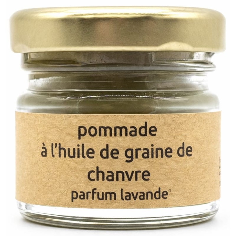Pommade chanvre BIO à la lavande artisanale - 20g - Canna d'Oc