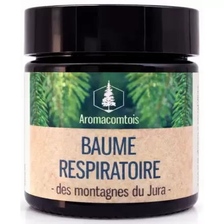 Baume respiratoire des montagnes du Jura BIO - Aromacomtois