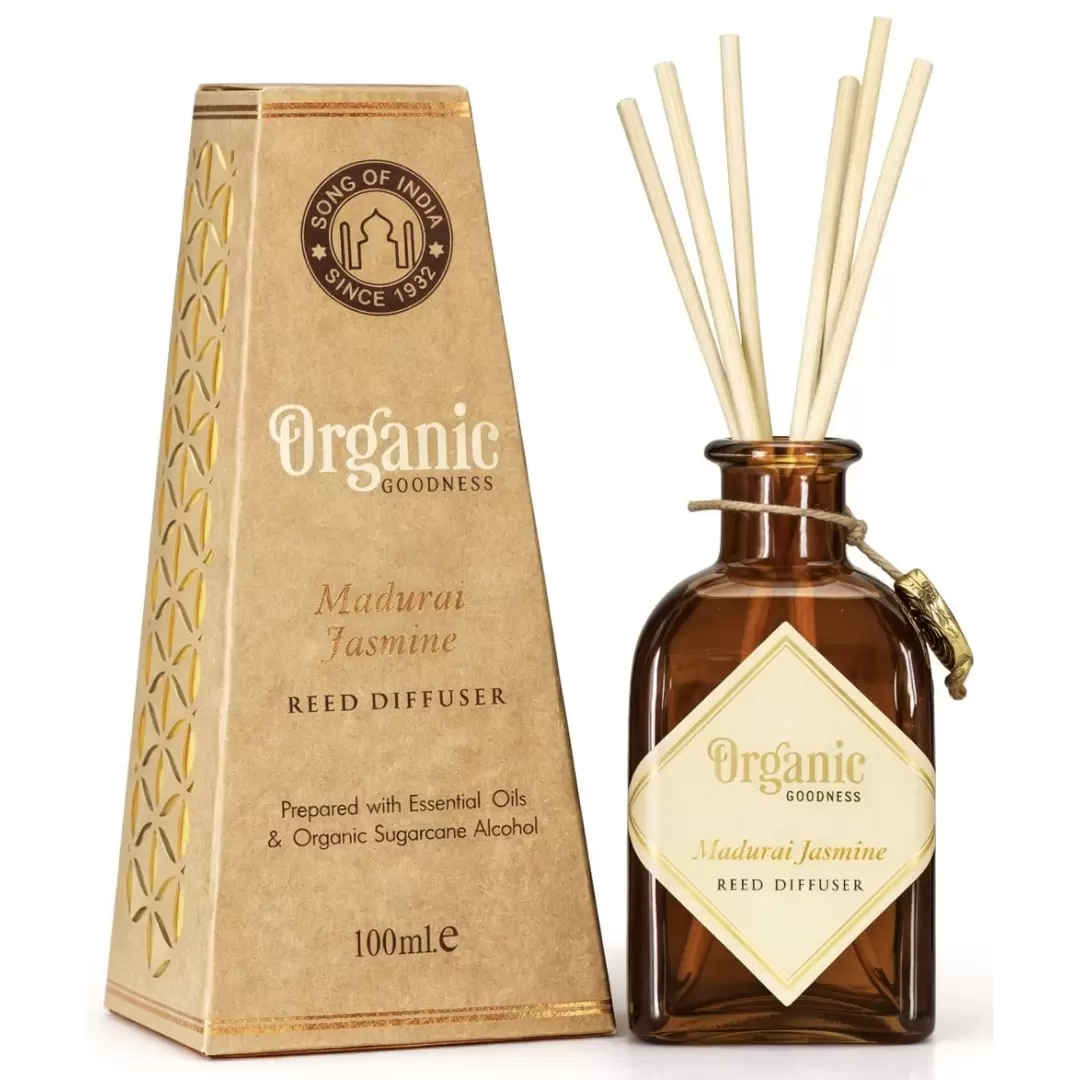 Diffuseur de parfum Jasmin - Madurai Jasmine - Organic Goodness