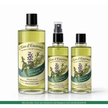 L’Eau d’Émeraude des Bénédictines du Monastère Notre-Dame à Bouzy-la-Forêt