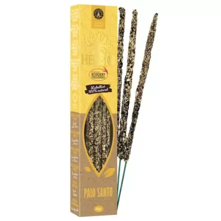 Encens Herbio Palo Santo – Encens naturel smudge certifié Ecocert