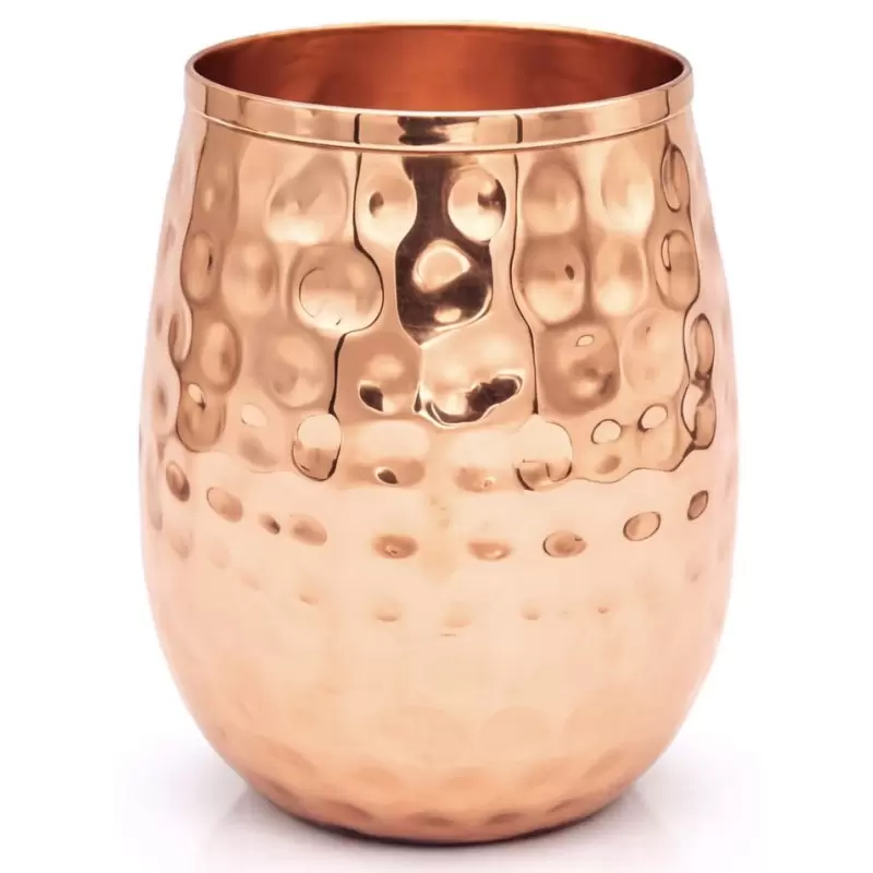 Gobelet en cuivre martelé - 350ml
