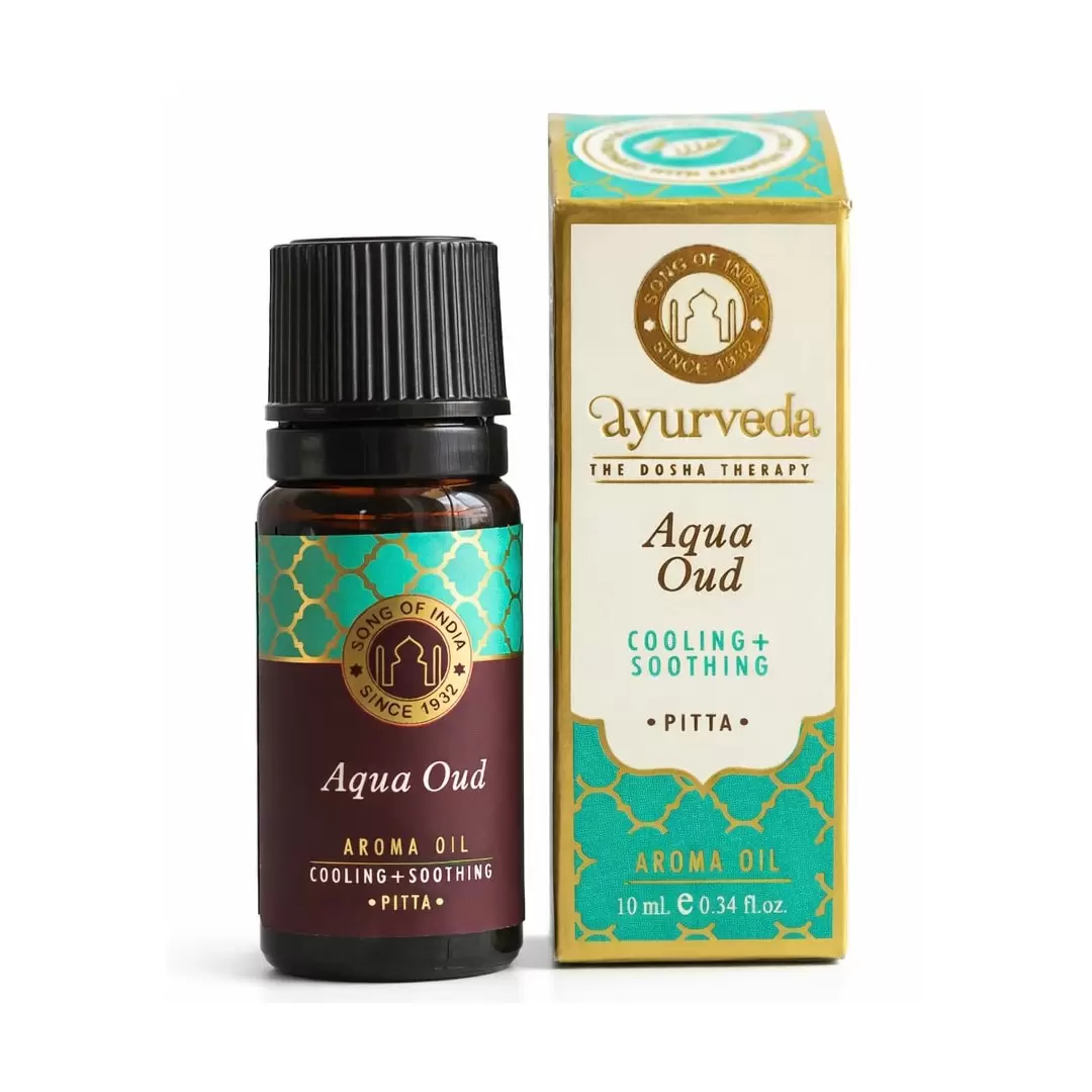 Huile aromatique Aqua Oud Pitta 10ml – Ayurveda | Song of India