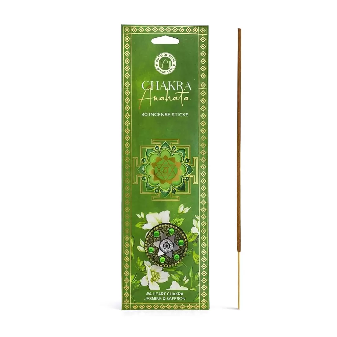 Encens Jasmin & Safran – Chakra Anahata | Song of India