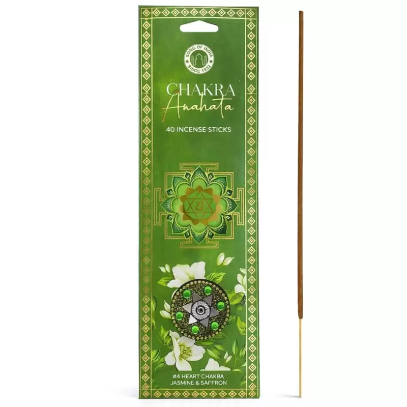 Encens Jasmin & Safran – Chakra Anahata | Song of India
