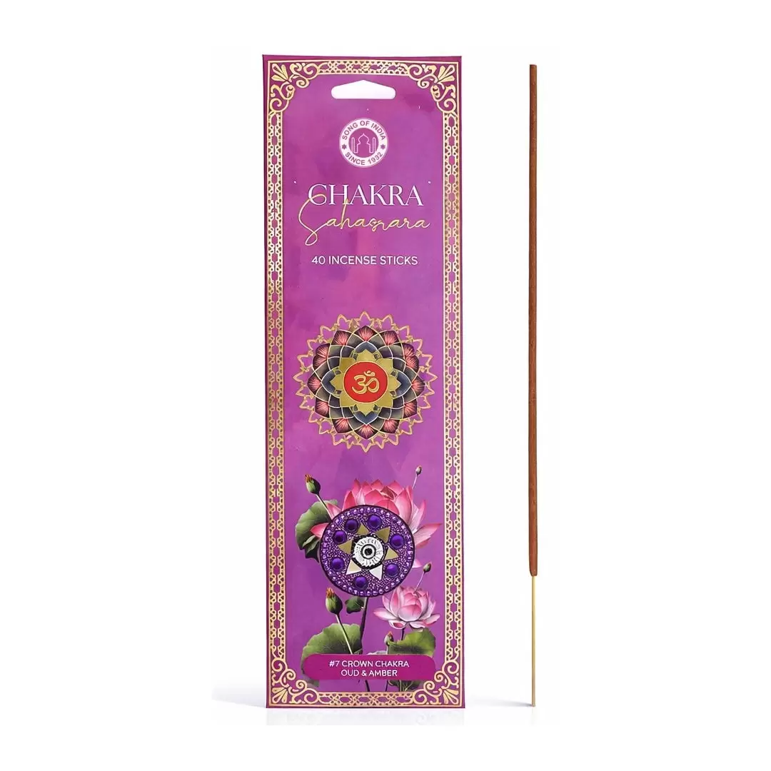 Encens Oud & Ambre – Chakra Sahasrara | Song of India
