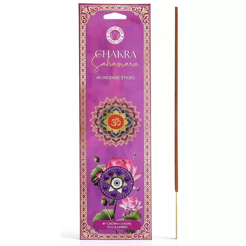 Encens Oud & Ambre – Chakra Sahasrara | Song of India